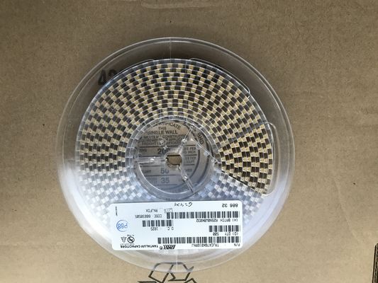 GRM0335C1H5R6BA01D 5.6pF ±0.1pF 0402 MLCC com classificação de 50V Dielétrico C0G (NP0) para Estabilidade Máxima, Alto Fator Q, Perda Ultra-Baixa, Livre de Halogênio e Embalagem em Fita e Carretel para Circuitos Automotivos