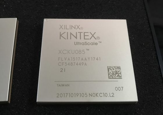 Libere o FPGA Kintex UltraScale XCKU085 de alto desempenho com 1,5M células lógicas, 1517 E/S, 8,0 GB/s, 34 Mb BRAM, 5,5 Mb UltraRAM, IC 2.5D, Ethernet 100G