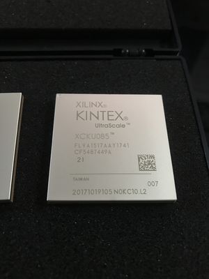 Libere o FPGA Kintex UltraScale XCKU085 de alto desempenho com 1,5M células lógicas, 1517 E/S, 8,0 GB/s, 34 Mb BRAM, 5,5 Mb UltraRAM, IC 2.5D, Ethernet 100G