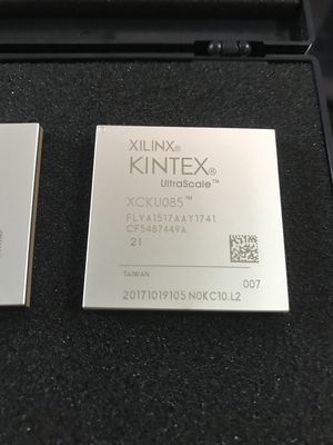 Libere o FPGA Kintex UltraScale XCKU085 de alto desempenho com 1,5M células lógicas, 1517 E/S, 8,0 GB/s, 34 Mb BRAM, 5,5 Mb UltraRAM, IC 2.5D, Ethernet 100G