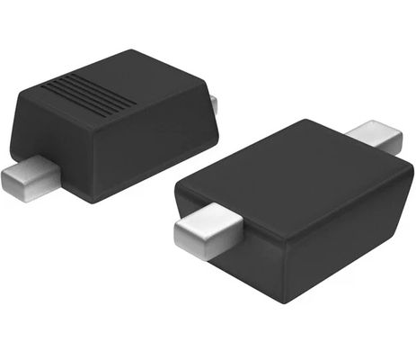 Diodo de comutação de alta velocidade 1N4148WS com classificação de 100V, corrente de 150mA, capacitância ultra-baixa de 2pF, recuperação de 4ns, encapsulamento miniatura SOD-323, qualificado AEC-Q101 para aplicações automotivas e de uso geral