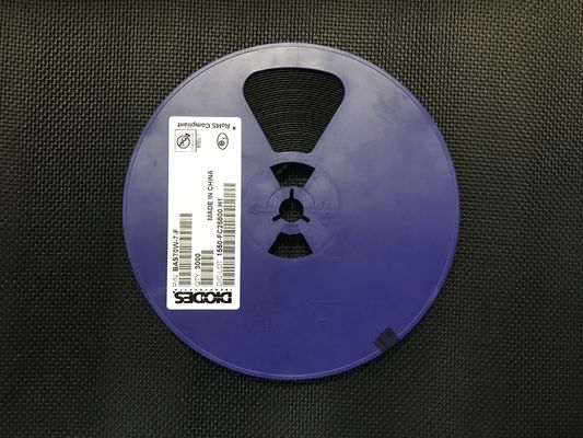 BAS70W-7-F 70V 200mA Diodo Schottky Série Dupla com 1V Baixa Vf 4ns Comutação Rápida Pacote SOD-123 Alta Eficiência Qualificado AEC-Q101 Embalagem Fita and Carretel