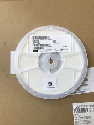 GRM188R71C222KA01D 2.2nF MLCC 16V Classificação Dielétrico X7R Caixa 0603 Tolerância de 10% Desempenho Estável em Alta Frequência Ideal para Circuitos de Filtro e Ressonância