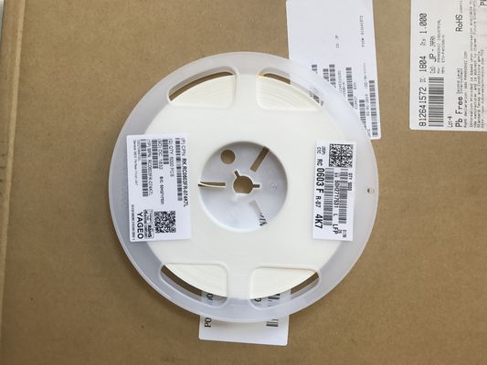 RC0603FR-074K7L Resistor de Precisão 4.7kΩ, Case 0603, Tolerância de 1%, TCR ±100ppm/°C, Potência de 1/10W, Tecnologia de Filme Fino, Livre de Halogênio, Conforme RoHS, para Eletrônica Industrial e Automotiva