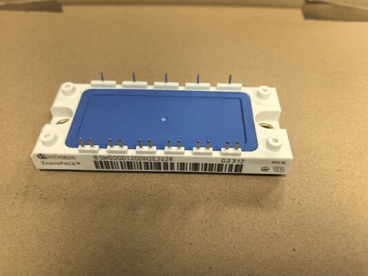 Módulo IGBT BSM50GD120DN2E3226 1200V/50A Configuração Dupla Baixa VCE(sat) Comutação de Alta Velocidade Baixa Perda NTC Embutido Base Isolada Grau Industrial para Acionamentos de Motores e Inversores Solares