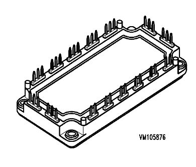 BSM150GT120DN2 1200V/150A módulo IGBT VCE baixo (sat) Alta velocidade de comutação com baixa perda NTC isolado baseplate industrial para motores pesados e UPS industriais