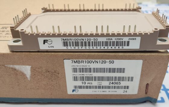 7MBR100VN120-50 1200V 100A Módulo PIM Rectificador integrado e inversor baixa perda isolamento elevado integrado NTC Pacote compacto para motores industriais e UPS