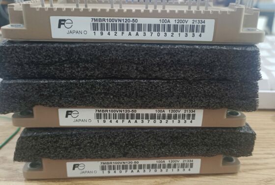 7MBR100VN120-50 1200V 100A Módulo PIM Rectificador integrado e inversor baixa perda isolamento elevado integrado NTC Pacote compacto para motores industriais e UPS