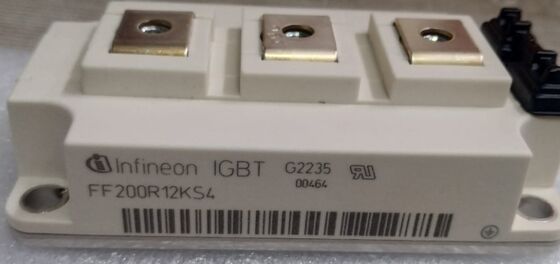 FF200R12KS4 1200V 200A módulo IGBT baixo VCE (sat) alto curto-circuito robustez baixa perda de comutação alto isolamento para motores industriais e UPS de alta potência