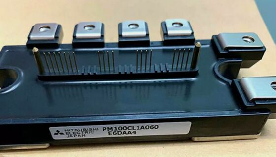 PM100CL1A060 600V 100A IPM 5th-Gen CSTBTTM Low VCE ((sat) 1.75V Integrated Drive and Protection Chip Temp Sensor Error Output UL Reconhecido para drives e servo