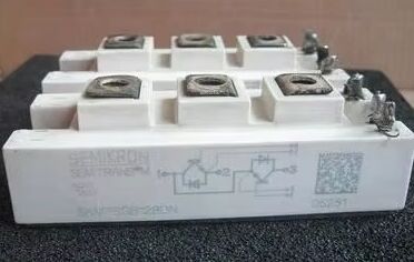 SKM75GB128DN 1200V, 75A Módulo IGBT Duplo VCE baixo (sat) 1.9V Comutação rápida Diodo integrado 10μs SC Capacidade SEMITOP2 Pacote Press-Fit Pins UL Certificado para acionamentos e inversores