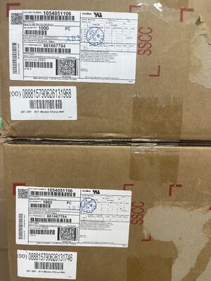 105405-1106 Conector de Fio para Placa de 6 Posições com Passo de 1.25mm Tipo Crimp Housing Receptáculo Montagem em Painel Trava por Fricção UL 1066 V-0 para Iluminação LED e Automotivo