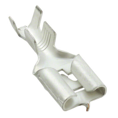 280756-4 Conector de crimpagem de 4 posições com passo de 2,5 mm para placa, com trava por fricção, montagem em painel, UL 94V-0, polarizado, com classificação de 4,5 A para distribuição de energia e controles industriais