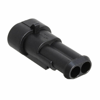 282104-1 2 Posição 5.0mm Pitch Wire-to-Board Header Vertical Through Hole Envolvido em Bloqueio de Fricção Polarizado UL 94V-0 para fontes de alimentação e controles industriais