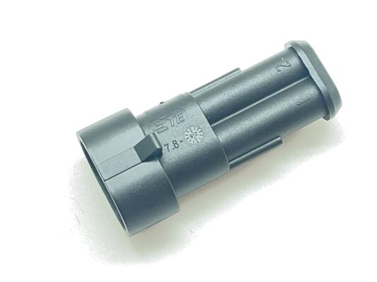 282104-1 2 Posição 5.0mm Pitch Wire-to-Board Header Vertical Through Hole Envolvido em Bloqueio de Fricção Polarizado UL 94V-0 para fontes de alimentação e controles industriais