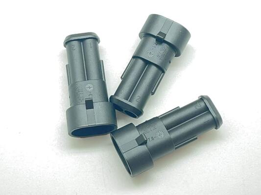 282104-1 2 Posição 5.0mm Pitch Wire-to-Board Header Vertical Through Hole Envolvido em Bloqueio de Fricção Polarizado UL 94V-0 para fontes de alimentação e controles industriais