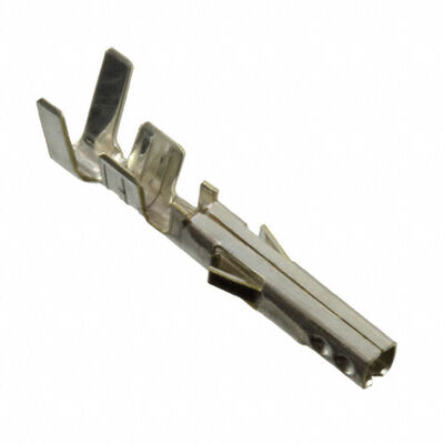 0039000077 Terminal de Espátula de Latão Estanhado de 2,36 mm de Diâmetro, Terminação Crimpagem, Não Isolado, Classificação de 600V para 16-14 AWG, Corrente de 20A, Embalagem em Rolo para Fiação Automotiva e Industrial
