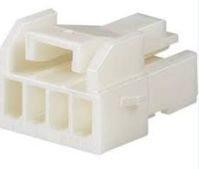 PARP-04V Conector de 4 posições com passo de 2,0 mm, série PA, receptáculo, terminação crimpada, trava positiva, compacto, corrente nominal de 3A, 100V AC para conexão fio-a-placa e iluminação LED