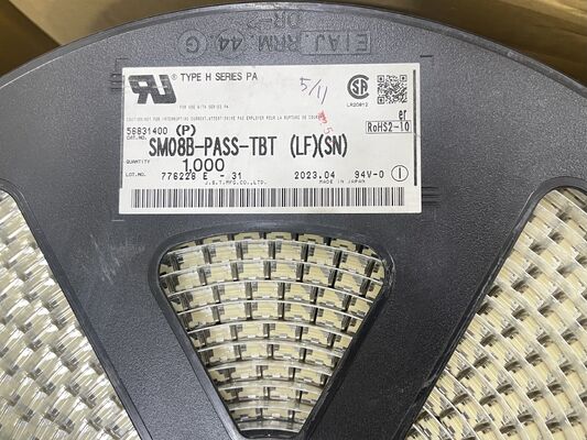 SM08B-PASS-TBT Compacto robusto seguro de alta retenção sem solda versátil e confiável – ideal para espaços apertados que exigem conexões estáveis na placa de circuito impresso