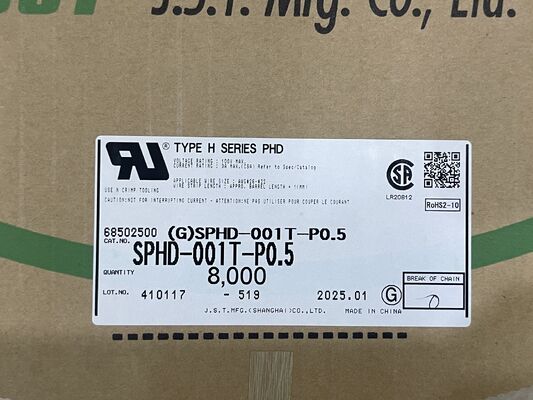 SPHD-001T-P0.5 Compacto alta retenção baixa inserção resistente a vibrações fácil crimpagem 26-28 AWG ideal para eletrônicos compactos
