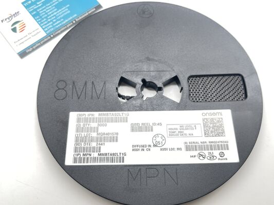 Transistor PNP MMBTA92LT1G 300V VCEO 500mA Ic SOT-23 comutação rápida de alta tensão e baixa saturação para telecomunicações e indústria