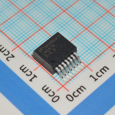 LM2676SX-5.0 Conversor Buck de 5V 3A 8-40V Entrada 90% Eficiência TO-263 260kHz -40°C a +125°C