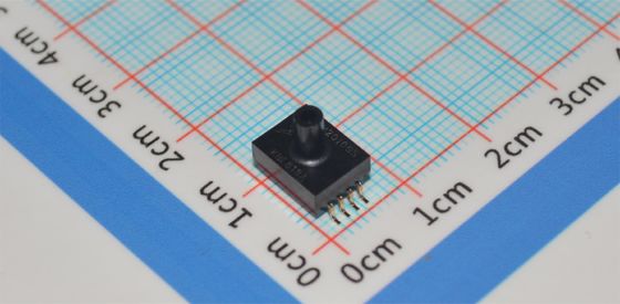 Sensor de Pressão MPXM2010GS 10kPa Saída 0-40mV ±1.5% Precisão SOP-6 Alimentação 3-6V -40°C a +125°C Resistente a Mídia