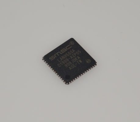 Controlador Ethernet 10/100 avançado USB 2.0 LAN9500A-ABZJ com MAC/PHY integrado de alta velocidade 480Mbps e EEPROM, ESD robusto de temperatura industrial de ultra baixo consumo e QFN compacto de 36 pinos para projetos embarcados